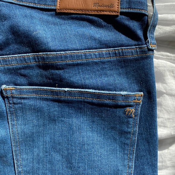 Madewell 10" High Rise Button Front Jeans Hanna 25 - Picture 6 of 11